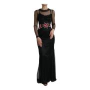 Dolce & Gabbana Maxi Dresses Black, Dam