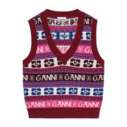 Ganni Knitwear Multicolor, Dam