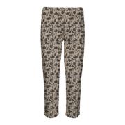 LauRie Cropped Trousers Multicolor, Dam