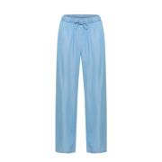 Part Two Straight Trousers Blue, Dam