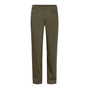 LauRie Slim-fit Trousers Green, Dam