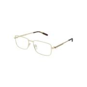Montblanc Stilfulla Glasögon för Elegans Beige, Unisex