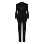 Tom Ford Single Breasted Suits Black, Herr
