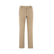 Brunello Cucinelli Slim-fit Trousers Beige, Dam