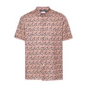 PS By Paul Smith Short Sleeve Shirts Pink, Herr
