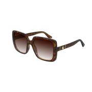 Gucci Stiliga solglasögonkollektion Brown, Dam