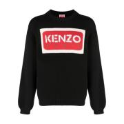 Kenzo Round-neck Knitwear Black, Herr