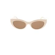 Saint Laurent Sunglasses Beige, Unisex