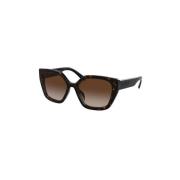 Prada Stiliga Havana Solglasögon för Kvinnor Brown, Dam