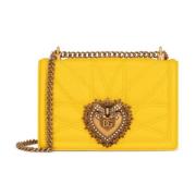 Dolce & Gabbana Cross Body Bags Yellow, Dam