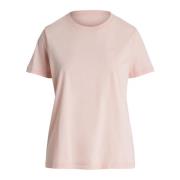 Ralph Lauren Bomull Crewneck Kortärmad T-Shirt Pink, Dam