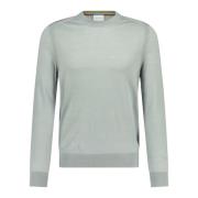 PS By Paul Smith Round-neck Knitwear Green, Herr