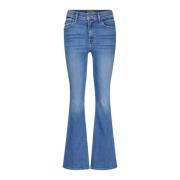 Mother Boot-cut Jeans Blue, Dam