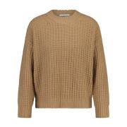 Rosso35 Round-neck Knitwear Brown, Dam