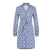 Diane Von Furstenberg Short Dresses Blue, Dam