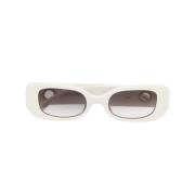 Linda Farrow Sunglasses White, Dam