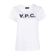 A.p.c. Vita T-shirts och Polos från A.p.c. White, Dam
