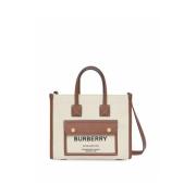 Burberry Mini Freya Toteväska Multicolor, Dam