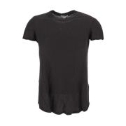 James Perse Klassisk Bomull T-shirt Black, Dam