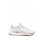 Brunello Cucinelli Vita pärldekorerade låga sneakers White, Dam