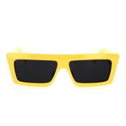 Celine Kvadratisk Glamour Solglasögon Yellow, Unisex