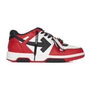 Off White Sneakers Red, Herr