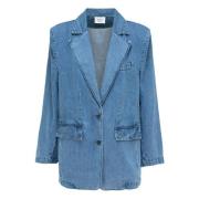 MVP wardrobe Montepellier Denim Jacka Blue, Dam