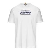 K-Way T-Shirts White, Herr