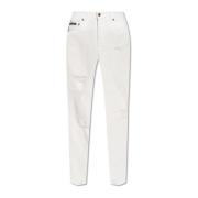 Dolce & Gabbana Jeans med vintageeffekt White, Dam