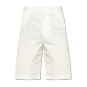 Dolce & Gabbana Shorts med logotyp White, Herr