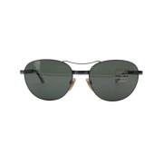 Armani Pre-owned Pre-owned Metall solglasgon Gray, Dam