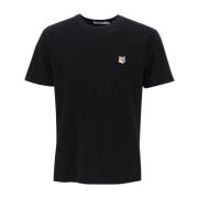 Maison Kitsuné Fox Head Crew-Neck T-Shirt Black, Herr