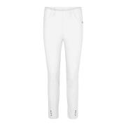 LauRie Cropped Trousers White, Dam