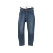 Acne Studios Pre-owned Pre-owned Bomull jeans Blue, Dam