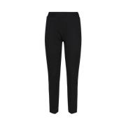 Mariuccia Milano Slim-fit Trousers Black, Dam