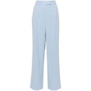 Simkhai Straight Trousers Blue, Dam