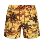 Moncler Badshorts Brown, Herr