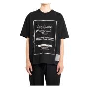 Yohji Yamamoto T-Shirts Black, Herr