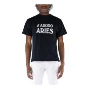 Aries Jadore T-Shirt Black, Herr