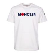 Moncler T-Shirts White, Herr