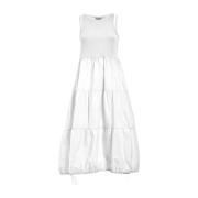 Deha Midi Dresses White, Dam