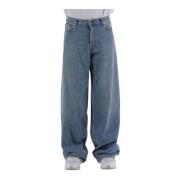 Haikure Loose-fit Jeans Blue, Dam