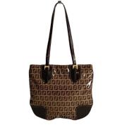 Fendi Vintage Pre-owned Canvas fendi-vskor Brown, Dam