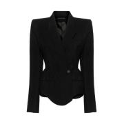 Mugler Blazers Black, Dam