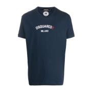 Dsquared2 T-Shirts Blue, Herr