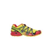 Salomon Röda Low-Top Mesh Sneakers Multicolor, Herr