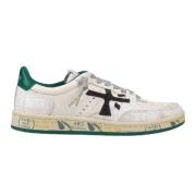 Premiata Basket Clayd 6778 Stiliga Sneakers White, Dam