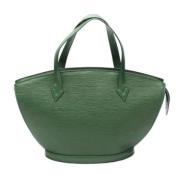 Louis Vuitton Vintage Pre-owned Laeder axelremsvskor Green, Dam