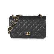 Chanel Vintage Pre-owned Laeder crossbodyvskor Black, Dam