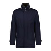 Herno Quiltad ullrock Blue, Herr